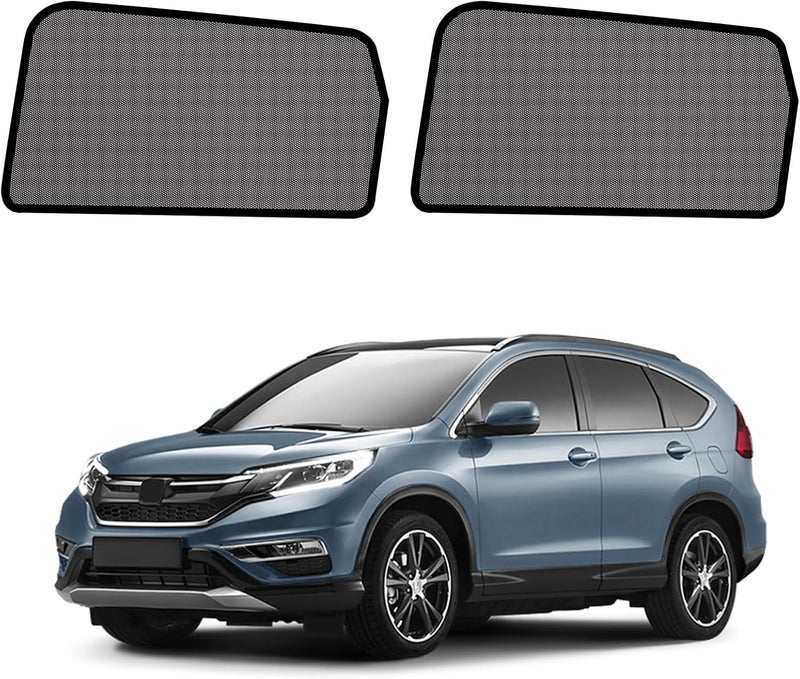 KOCZIL Car Window Shades for 2017-2022 CRV - Rear Side Window Sun Shade for Baby, Breathable Mesh Car Privacy Window Covers, UV Protection and Heat Insulation for Road Trips, Napping, Camping (2 PCS) - Image 1